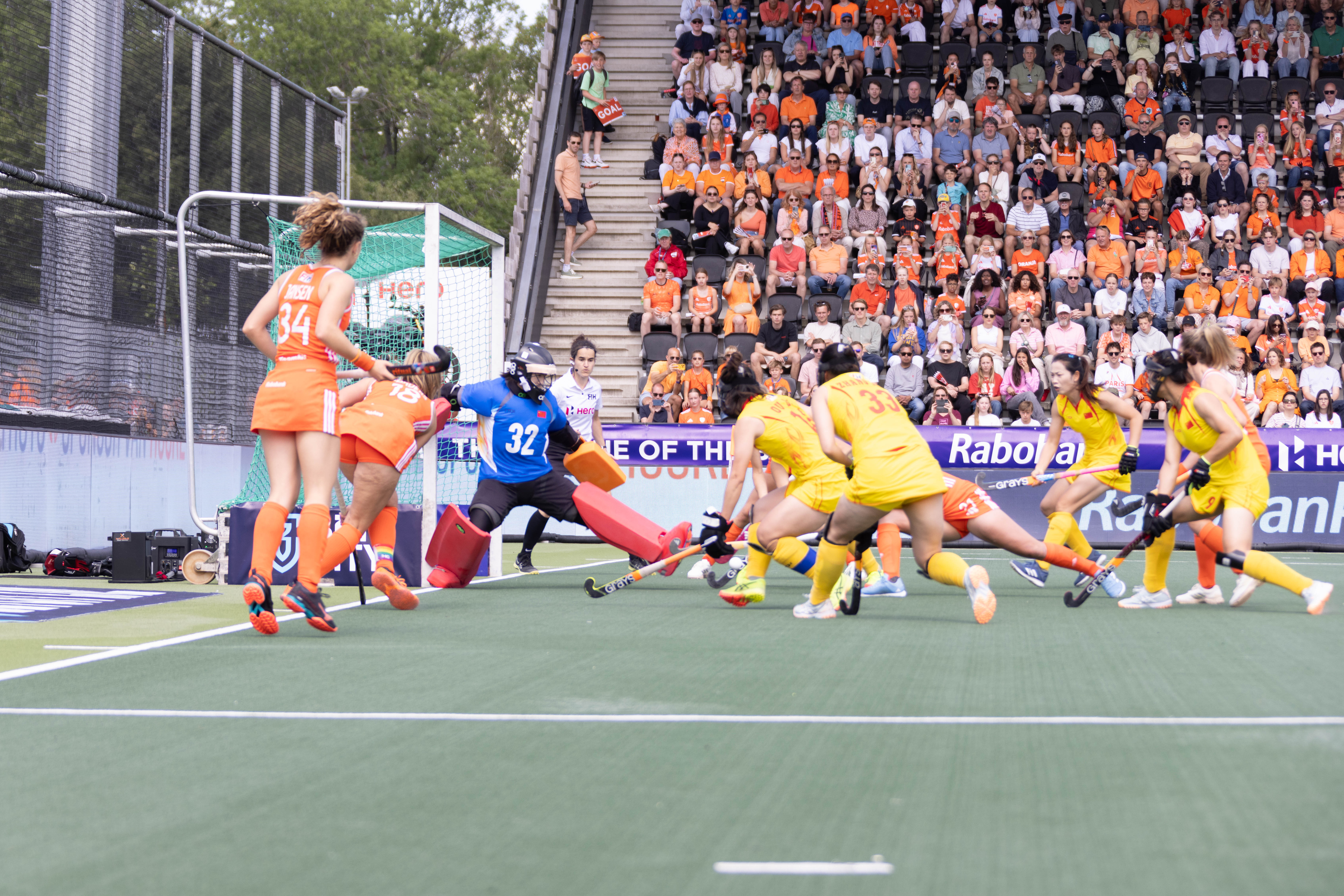 荷兰男子曲棍球队晋级四强赛 荷兰男子曲棍球队晋级四强赛