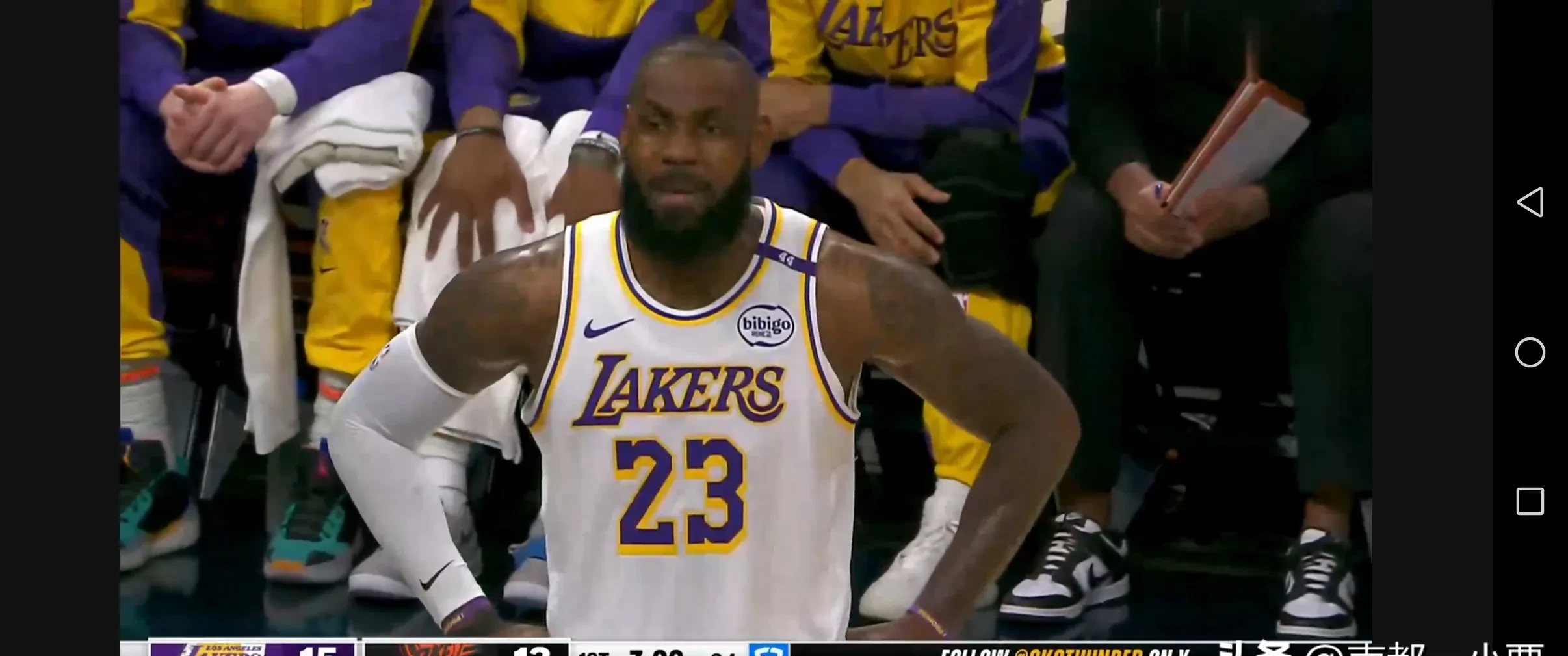 湖人大胜雷霆，豪取连胜